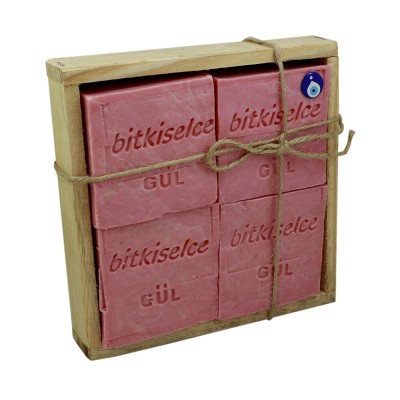 Bitkiselce El Yapımı Gül Sabunu 450 gr.
